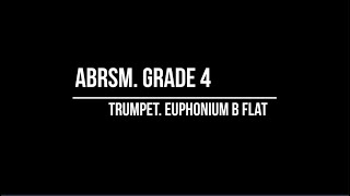 Bragtime  John Frith ABRSM 4 grade 20172020 Trumpet Euphonium Bb [upl. by Evets4]