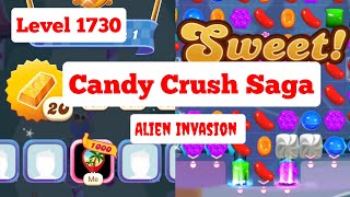 Candy Crush Saga Level 1730  Hard Level [upl. by Meensat]