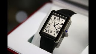 Cartier Tank Solo XL Automatic  Review  WSTA0029  OlfertampCo [upl. by Azeel]