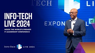 Inside the World’s Premier IT Leadership Conference  InfoTechLIVE 2024 Highlights 🚀💻 [upl. by Aicargatla]