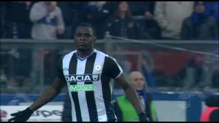 Il gol di Zapata  Atalanta  Udinese  13  Giornata 16  Serie A TIM 201617 [upl. by Ardine]