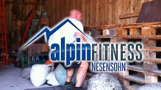 Strongman Training  Workout 213 und 20 at Heinz Ollesch [upl. by Alfi]