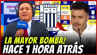 ¡URGENTE DOS TITULARES FUERA PERO LLEGAN 3 REFUERZOS SORPRESAS ALIANZA LIMA NOTÍCIAS [upl. by Junie]