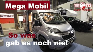 SOFORT VERFÜGBAR Kastenwagen MegaMobil Mega Lounch 540 mit Heck Sitzgruppe Citroen Camper Van 2024 [upl. by Ahsenev]