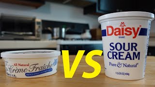 Creme Fraiche vs Sour Cream  Which To Use amp Why [upl. by Vanhook]