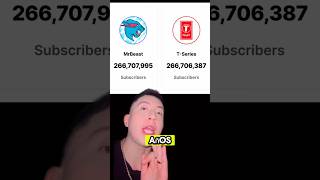 MR BEAST SE CONVIERTE EN EL CANAL DE YOUTUBE MÁS SUSCRITO DEL MUNDO😱🌚💀short mrbeast epic vs [upl. by Bertine810]