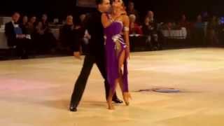 Richard Lifshitz amp Korina Travis  Professional Rumba Presentation Canadian Closed [upl. by Laurella]