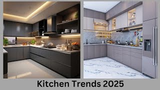 Kitchen Trends 2025  Modern Kitchen Design ideas For Renovation And inspired Designs [upl. by Tarton51]