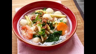 Sup Sayur Campur  Resepi Sihat dan Sedap [upl. by Yesoj]