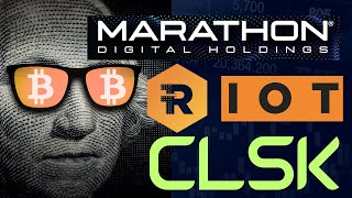 CLSK RIOT MARA Stocks Analysis Bitcoin hits 92k [upl. by Etana]