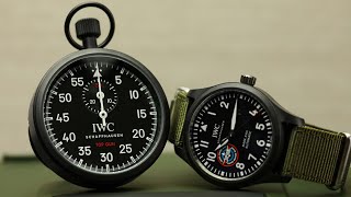 Own a Piece of Top Gun Maverick  IWC Mark XVIII Top Gun Edition SFTI Stop Watch Box Set  IW324711 [upl. by Siddra865]