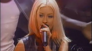 Christina Aguilera quotGenie in a Bottlequot Live at Its Showtime at the Apollo 1999 [upl. by Efinnej]