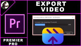 How to Export Video in Premiere Pro Beginner [upl. by Keelby]