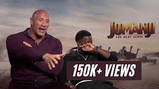 Dwayne Johnson Pitches New Superhero Role For Kevin Hart in Black Adam TeamUp [upl. by Laroc461]