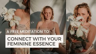 Feminine Womb Healing Meditation [upl. by Enttirb]