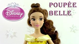 Disney Princesse Review Poupée Belle Disney Store Review [upl. by Novoj]