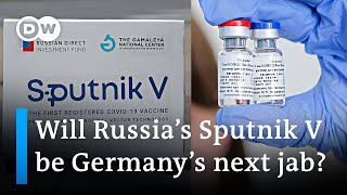 Study Russias Sputnik V 92 effective  Merkel open to Sputnik if approved by EU  DW News [upl. by Jessa]