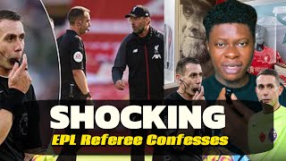 SHOCKING EPL Referee David Coote caught confessing about his feelings for Klopp and Liverpool [upl. by Lajib412]