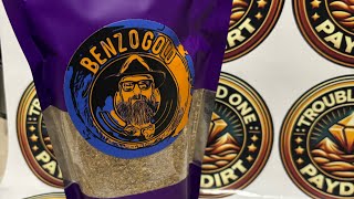 Botched panning of a BenzoGold79 winnings bag No snuffer dump [upl. by Drida]