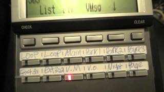 NEC DSX Aspire UX5000 SV8100 Call Park Tutorial [upl. by Aisiram]