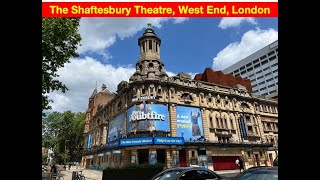 The Shaftesbury Theatre  The West Ends Largest Independent Theatre [upl. by Lauer]