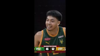 FEU’s Jorick Bautista HITS CRUCIAL TREY vs UST  UAAP Season 87 Mens Basketball [upl. by Jo-Ann752]