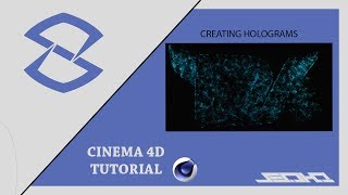 Cinema4D Tutorial  How to Create a Basic Hologram Effect HD [upl. by Anum]