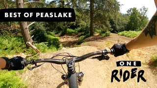 THE BEST TRAILS IN PEASLAKE you must ride these trails [upl. by Horodko484]