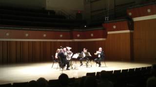 Marriage of Figaro Overture  Millennium Brass Quintet [upl. by Gore707]