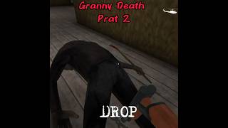 Grandpa Death Part 2 💀😱 granny3 granny2 granny gaming horhor shortsfeed shorts short shots [upl. by Helsie]