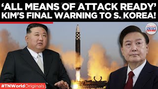 North Koreas Fierce Warning All Means of Attack Ready If South Flies Drones Again  TN World [upl. by Nooj]