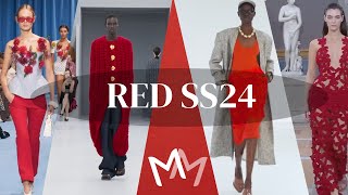 Color Trending Red for SS24 [upl. by Aimas]