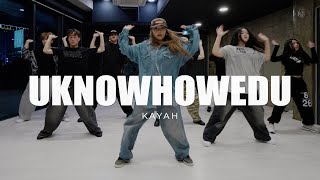 Bahamadia  Uknowhowedu Remix  Kayah Choreography [upl. by Nnayecats63]