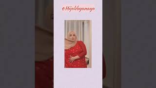 Hijabs with saree tutorial ✨❤️hijabbyanaya Anayanoorv9h [upl. by Ronny]