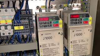 YASKAWA J1000 Sinhala සිංහල explains  YASKAWA J1000 frequency change  VFD motor control [upl. by Anyal516]