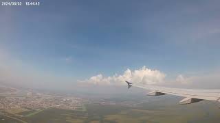 Landing at New Orleans Airport [upl. by Yrrot]