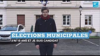 MUNICIPALES 2020  quotJ’ai 18 ans et je suis candidatquot [upl. by Kosel]