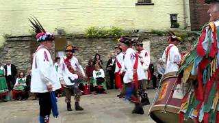 Eynsham Morris dancing Highland Mary  Oxford Folk Weekend 2011 [upl. by Nelyaw431]