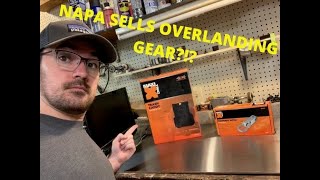 Napa Auto sells Overland Gear  Quick look at the Trash Caddy and Recovery Hitch [upl. by Alyaj]