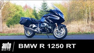 BMW R 1250 RT Essai en POV de la luxueuse routière AutoMotocom [upl. by Aiuhsoj]