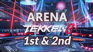 Arena 1st amp 2nd Extended OST Tekken 8 [upl. by Nosimaj]