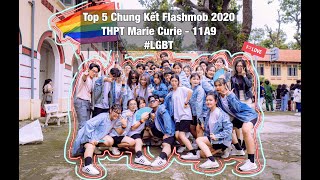 Top 5 Chung Kết Flashmob 2020  THPT Marie Curie 11A9 LGBT [upl. by Nnyleuqcaj]