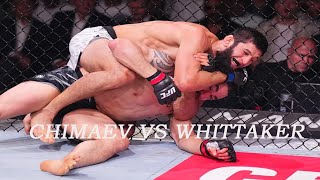 Khamzat Chimaev vs Robert Whittaker Full Fight Highlights [upl. by Esiuole766]