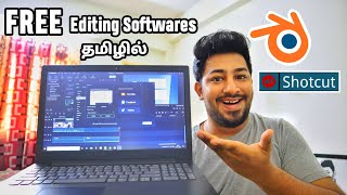 5 Best Editing Softwares for free in 2020 தமிழில் 😍 [upl. by Gerek]