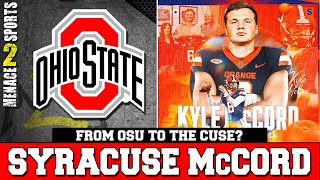 Best Of The Journey of Ohio State QB Kyle McCord to Syracuse [upl. by Bathesda109]