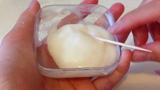 DIY Shampoo And Salt Slime [upl. by Peednam]