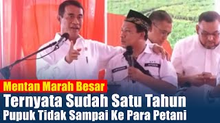 Mentan Marah Besar Baru Tahu Ternyata Satu Tahun Kirim Pupuk Ndak Nyampek Ke Petani [upl. by Irwin769]