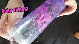 Will baby oil GEL work in a snow globe lava lamp tumbler [upl. by Inva]