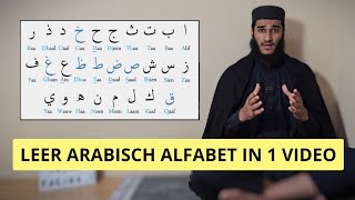 Arabisch Leren voor Beginners ALFABET [upl. by Skerl]