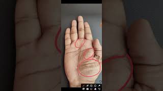 financially money problem sign n palm palmistry youtube walebabaviralvideo fact palmistBhardwaj [upl. by Anelem801]